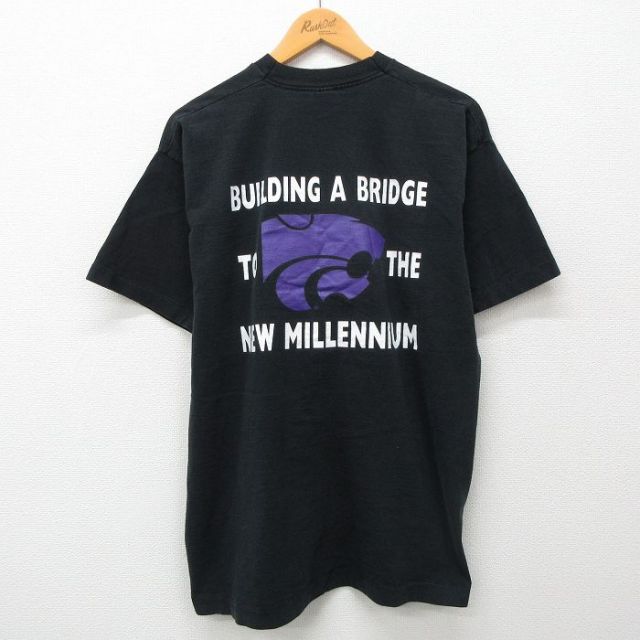 古着通販 L☆古着 半袖 ビンテージ Tシャツ メンズ 90年代 90s