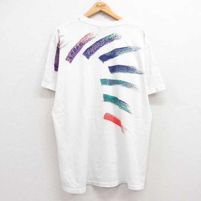 古着通販 XL☆古着 アンブロ 半袖 ビンテージ Tシャツ メンズ 90年代 