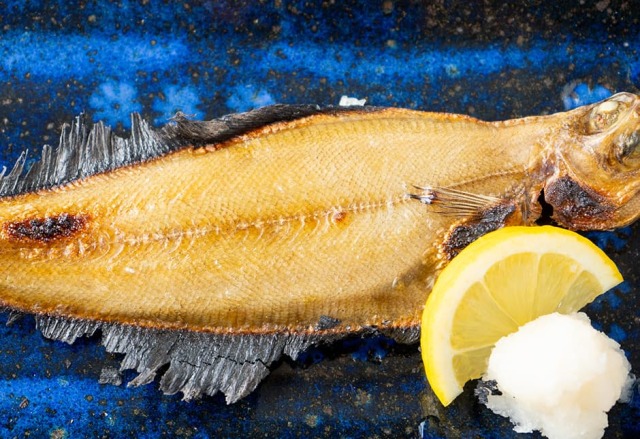 柳かれいの干物