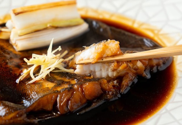 なめたかれい煮つけ(尾側)