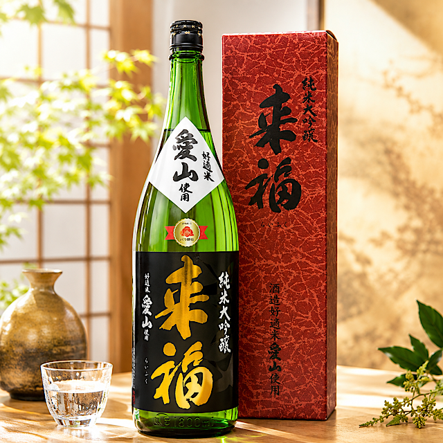 来福純米大吟醸愛山1.8L