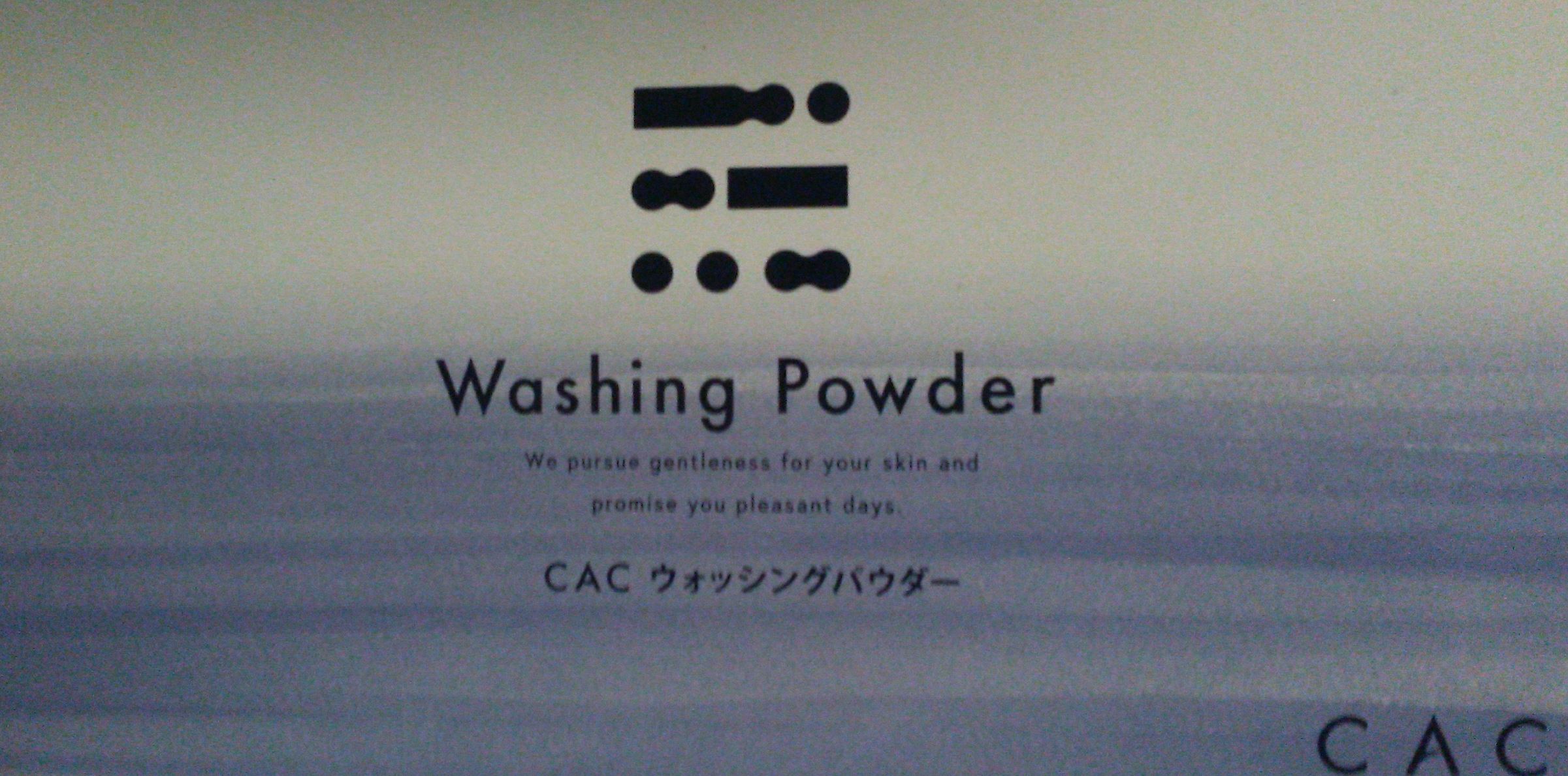 ＣＡＣ　ウォッシングパウダー　６箱