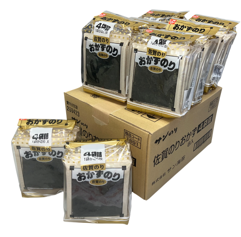 佐賀のりおかず４ヶ詰１ケース