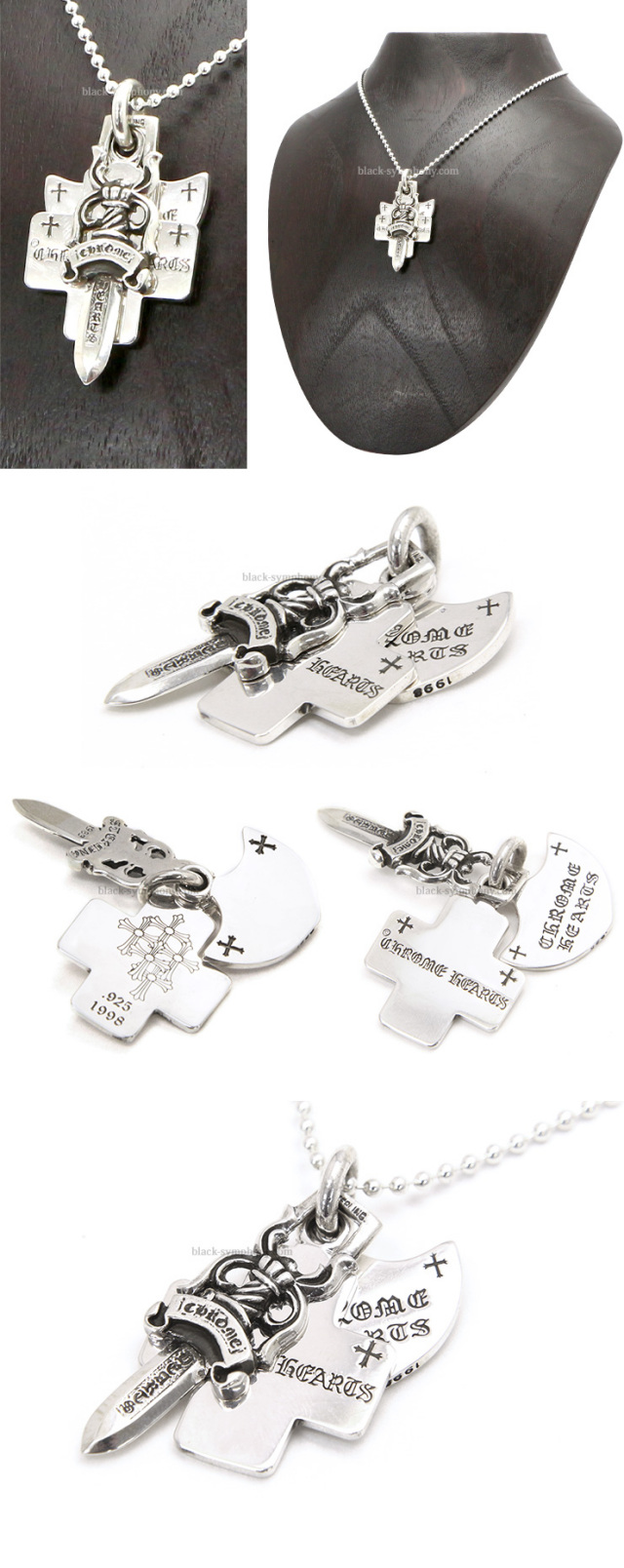 ������ϡ��ġ�chrome hearts�� 3�ȥ�󥱥å� �ڥ�����
