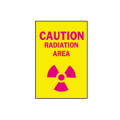 �������ޡ������ƥå�����CAUTION RADIATION AREA SAMLL