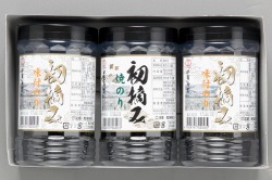 味付のり・焼のり　初摘み　3本入詰合せ