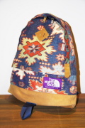 THE NORTH FACE  PURPLE LABEL��nananmica ��MEDIUM DAY PACK KILIM PRINT NAVY