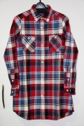 THE NORTH FACE PURPLE LABEL nanamica CALIFORNIA SHIRT ONE-PEICE NTW3159N RED
