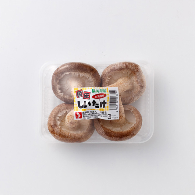 しいたけページ しいたけ（小）4枚×40個 - 九州産 大木町の採れたてきのこの直販 通販