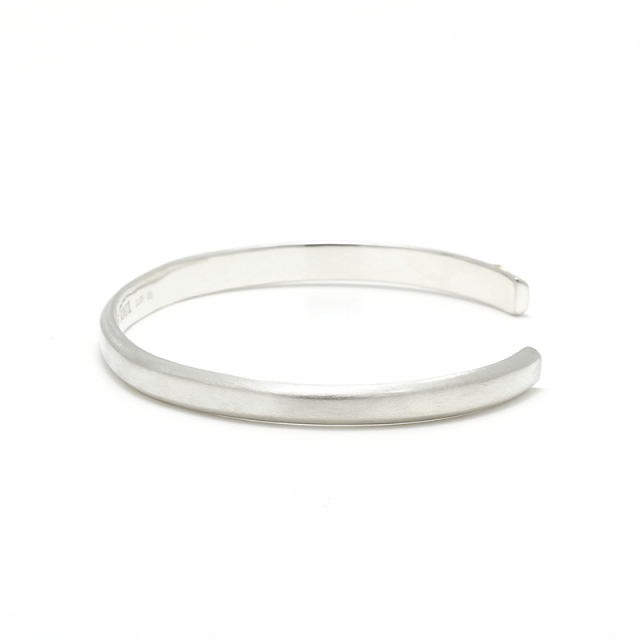 ホースシューチャームバングル - シルバー×K18イエローゴールド SYMPATHY OF SOUL(シンパシーオブソウル) Horseshoe Charm Bangle - Silver×K18Yellow Gold