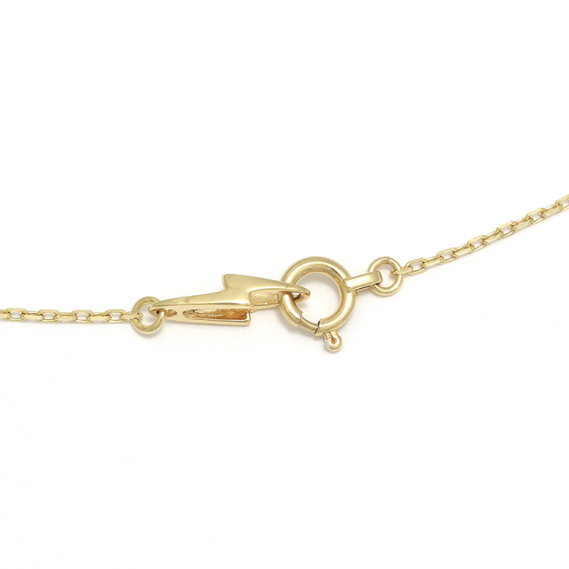 ナンバーネックレス - K18イエローゴールド w/ダイヤモンド GARDEL(ガーデル) NUMBER NECKLACE - K18Yellow Gold w/Diamond