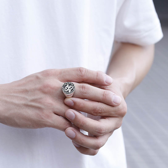 S.O.S fp 恵比寿本店、Internet Store限定 S.O.S fp 20th シグネットリング PHILIP COLLEGE RING(フィリップカレッジリング) S.O.S fp 20th Signet Ring