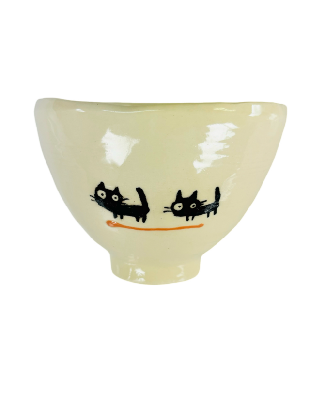 めしわん（ねこ）（カラフル）