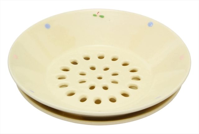 水切皿（かわいい）（手描き）（ドット）