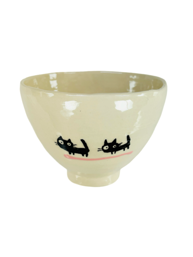 めしわん（ねこ）（カラフル）