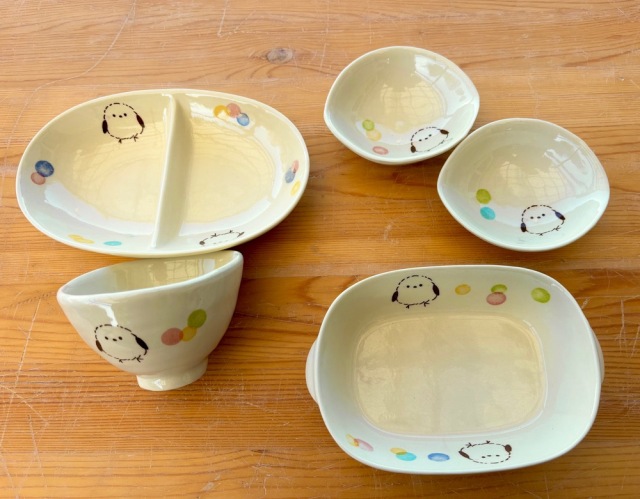 食器セット（かわいい）（名入れ可能）