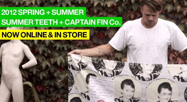 SUMMER TEETH + CAPTAIN FIN CO TOWEL 