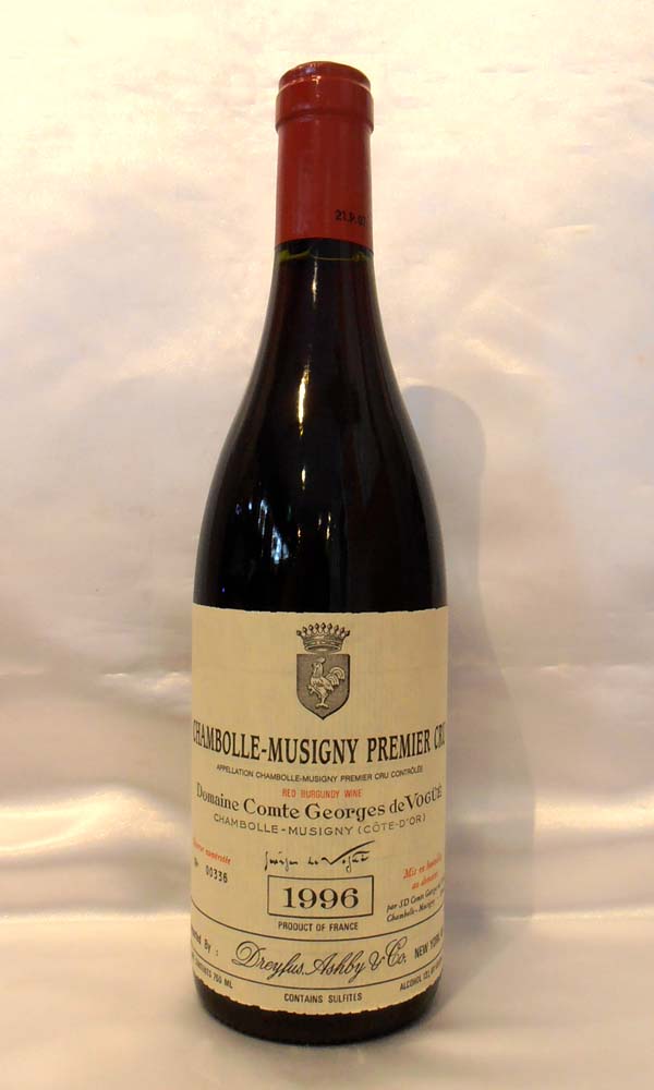 1996】シャンボール・ミュジニイ プルミエ・クリュ(Comte Georges de  