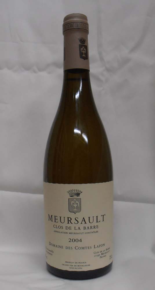 ��2004��Meursault Clos de la Barre ��륽�����������ɡ��顦�С���(Comte Lafon/����ȡ���ե���)750ml