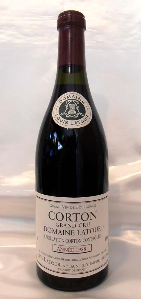 ��1988��Corton Grand Cru/����ȥ󡦥���󡦥����(Domaine Louis Latour/�륤����ȥ�����)750ml