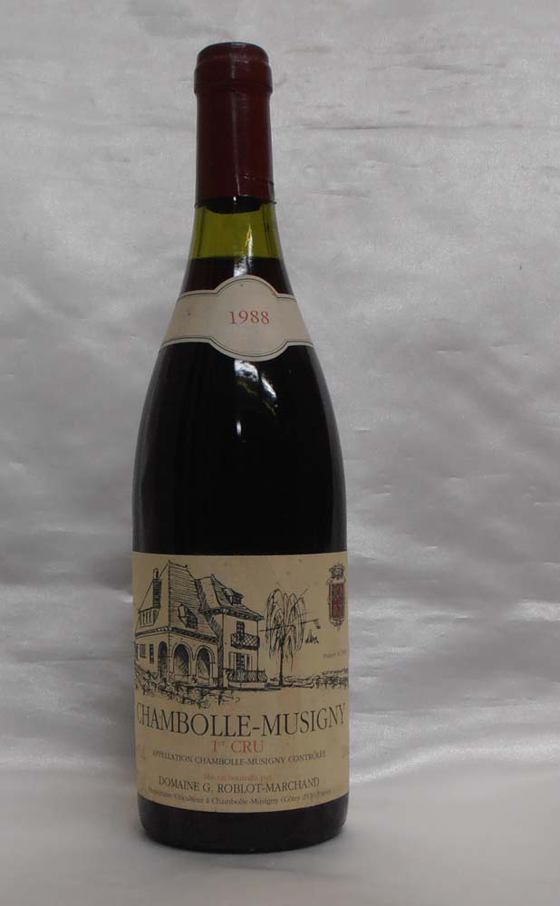 ��1988��Chambolle-Musigny 1er Cru �����ܡ��롦�ߥ奸�ˡ� �ץ�ߥ�������� (G. Roblot-Marchand/G.���֥����ޥ륷���)750ml