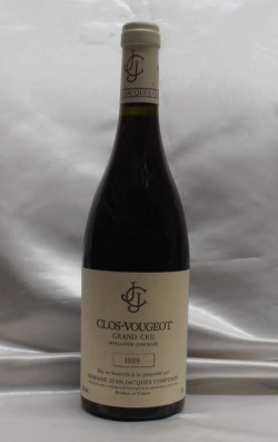 ��1989��Clos Vougeot Grand Cru �������������硦�õ�Ȫ ��J.J.Confuron/����󡦥���å�������ե�����750ml