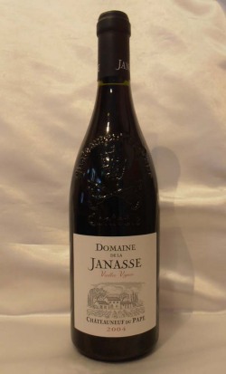 2004] Chateauneuf-du-Pape VV【Janasse】シャトーヌフ・デュ・パプ