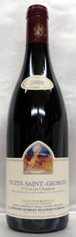 2008】ニュイ・サン・ジョルジュ・1er・レ・シェニョ(ドメーヌ  