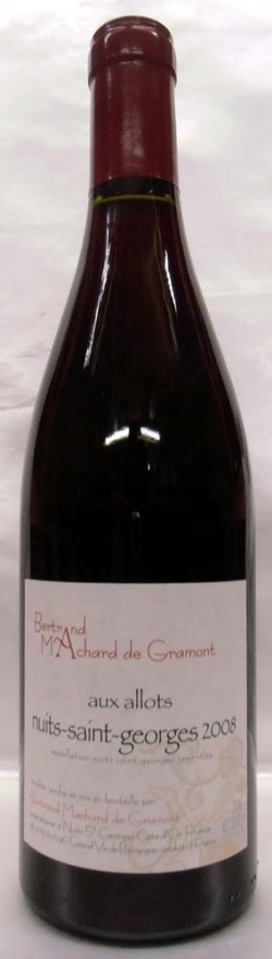 ��2008�ۥ˥奤�����󡦥���른�塦����������(Bertrand Machard de Gramont/�٥�ȥ�󡦥ޥ��㡼�롦������)750ml