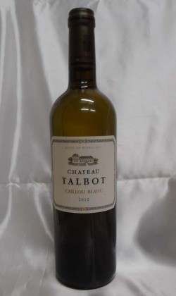 ��2012��Callou Blanc Ch. Talbot �����桦�֥�󡦥���ȡ�������� 750ml