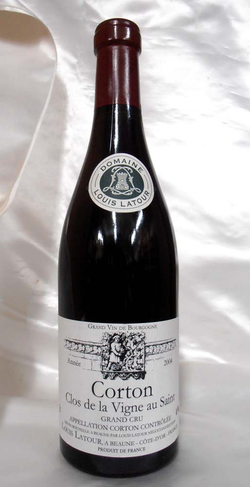 ��2004��Corton Clos de la Vigne au Saint /����ȥ󡦥������ɡ��顦�������˥塦����������(Domaine Louis Latour/�륤����ȥ�����)750ml