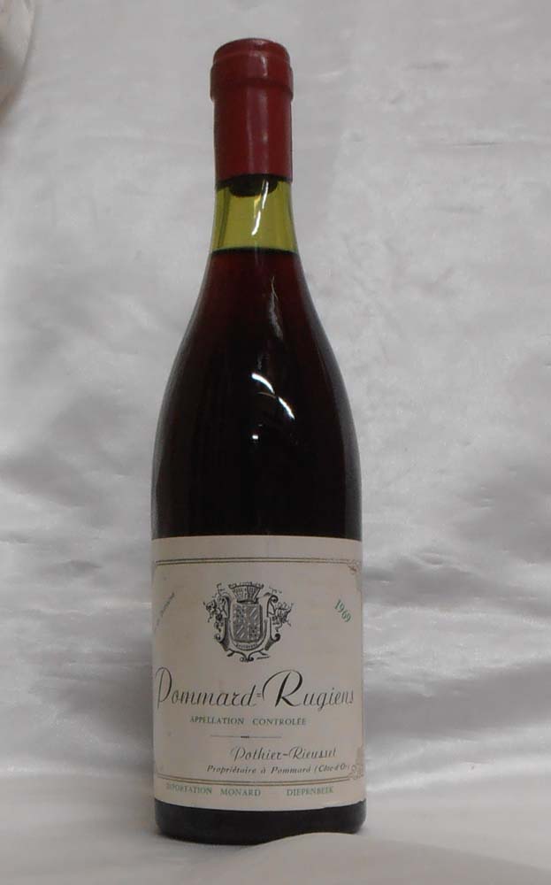 1969年 ポマール Pommard 古酒ワイン 1969年 ポマール Pommard 古酒ワイン