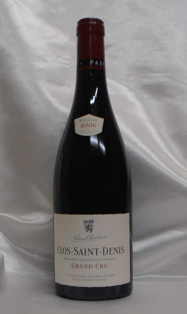 2006Clos Saint Denis G.C. 󡦥ɥˡ󡦥 (Pascal Lachaux/ѥ롦饷硼)750ml¢Ф