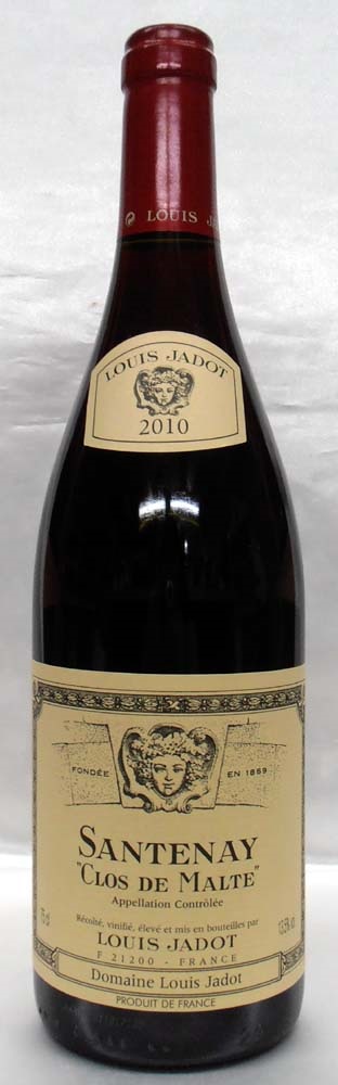 ��2010��Santenay Clos de Malte Rouge����ȥ͡������������ɡ��ޥ�ȡ��롼�����Louis Jadot/�륤������ɡ�750ml