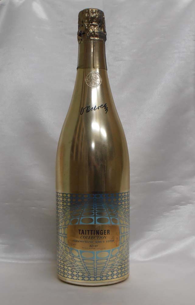 ��1978��Taittinger Collection "Victor Vasarely" �ƥ��󥸥������쥯����� �������ȥ롦��������� (Taittinger/�ƥ��󥸥�)750ml