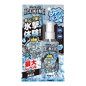 ▼3980円以上送料無料 (但し沖縄県、離島などは別途送料負担があります) 白元アース アイスノン シャツミスト ＩＣＥ ＫＩＮＧ１００ｍｌは衣類にスプレーするだけでアイスノン シャツミスト史上最強の