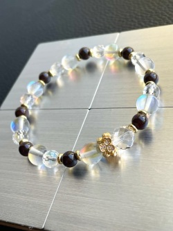 永遠に変わらぬ愛を　ガーネット オリジナルブレスレット