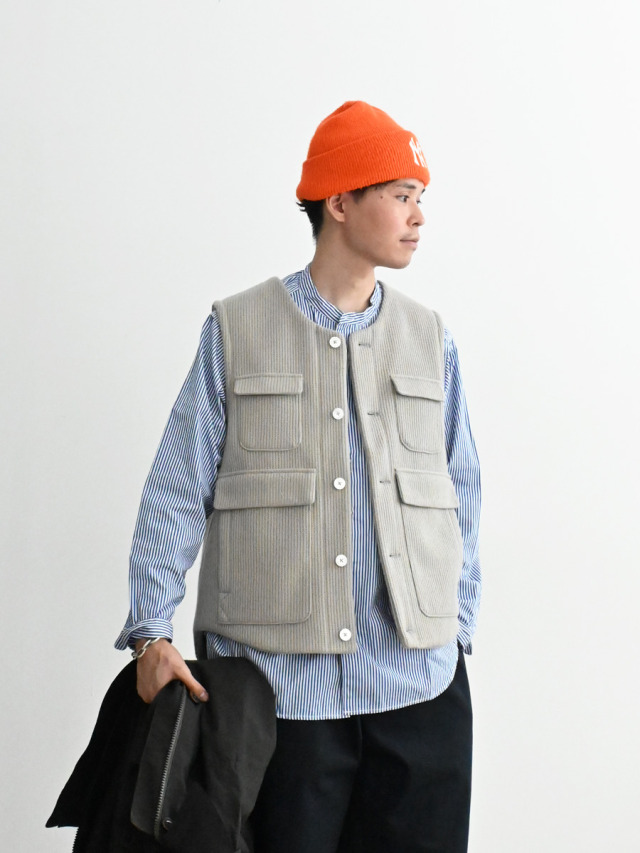 ENGINEERED GARMENTS(エンジニアードガーメンツ) LL Vest - Khaki