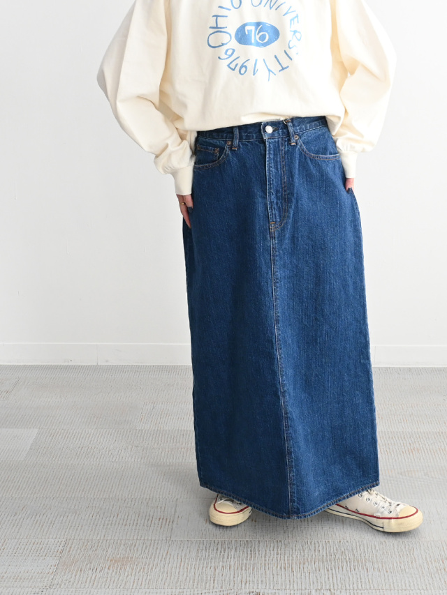 ORDINARY FITS(オーディナリーフィッツ）DENIM SKIRT / SK003-325