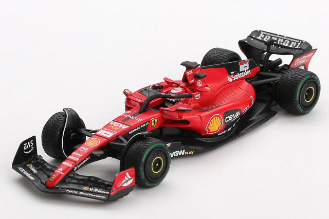 BBR 1/64 フェラーリ SF23 2023 #16 モナコグランプリ C. Leclerc