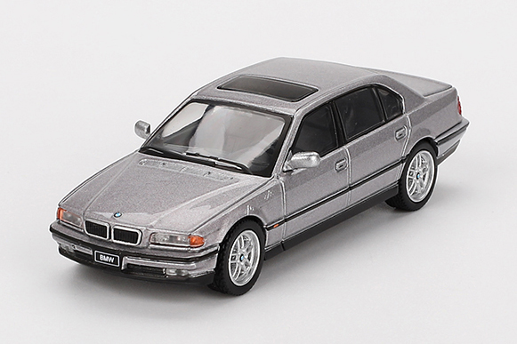 MINI GT 1/64 BMW 750IL アスペン シルバーメタリック(右ハンドル)
