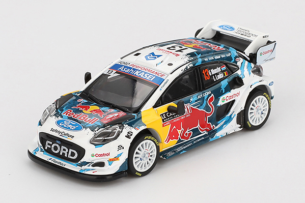 MINI GT 1/64 フォード Puma Rally1 モンテカルロラリー 2024 #13 M-Sport Ford WRT(左ハンドル)