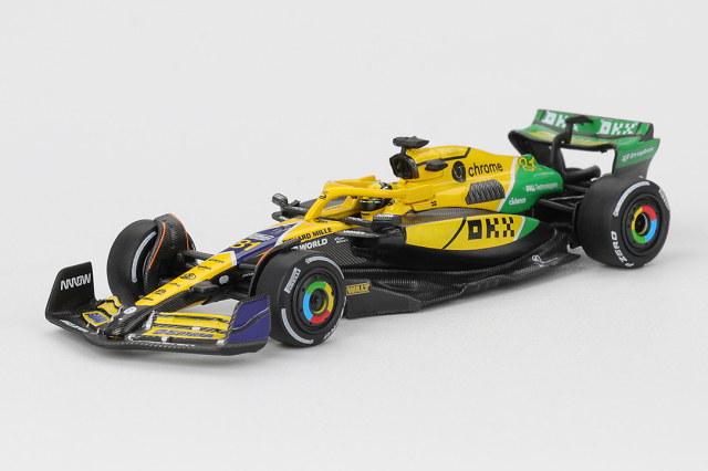MINI GT 1/64 マクラーレン F1 MCL38 2024 2位入賞車車 #81 モナコグランプリ Oscar Piastri