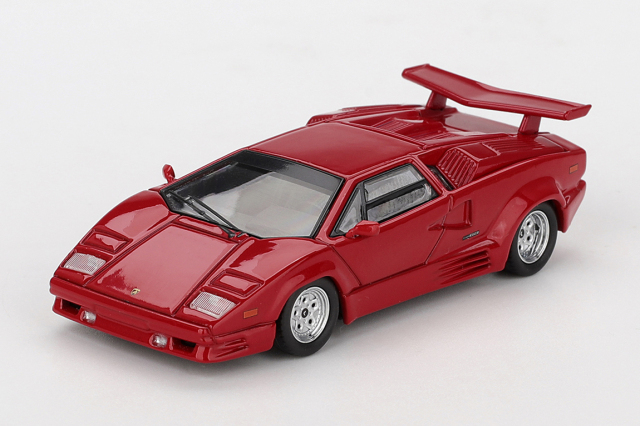 MINI GT 1/64 ランボルギーニ カウンタック 25th アニバーサリー レッド(左ハンドル)