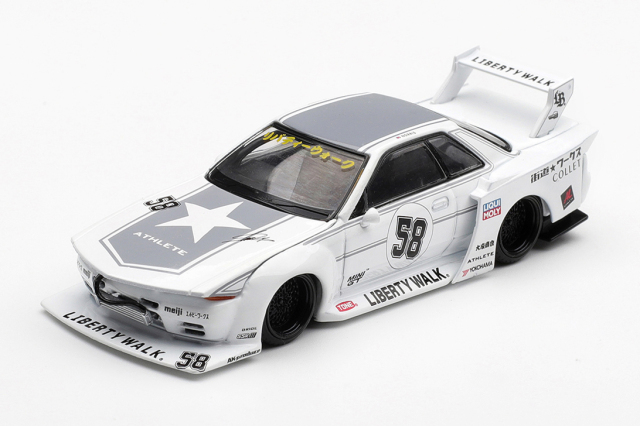 MINI GT 1/64 LBWK Nissan スカイライン GT-R32 Kaido Works 東京オートサロン 2025(右ハンドル)