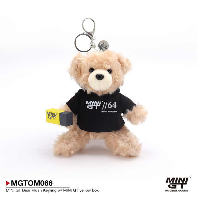 MINI GT MINI GT ベアプラッシュキーリング w/ MINI GT yellow box