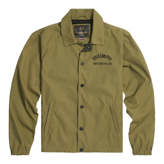 トライアンフジャケット:CARTER COACH JAKET KHAKI