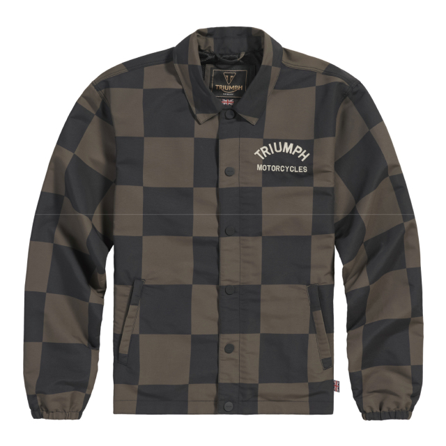 トライアンフジャケット:CARTER CHECKERBOARDCOACH JAKET