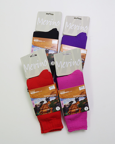 WILDERNESS WEAR - PATHFINDER - MERINO BEAST SOCKS ウィルダネスウエア ソックス メール便可