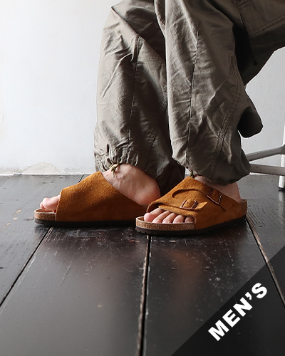 BIRKENSTOCK - Zurich Suede Leather - MINK - MEN'S ビルケンシュトック チューリッヒ